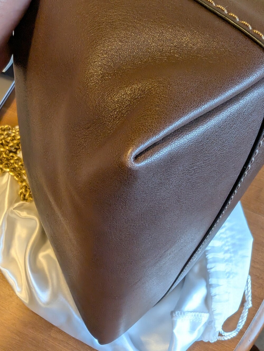Coach Maple Chelsea Shoulder Bag 30 W/ Chain - Picture 8 of 14